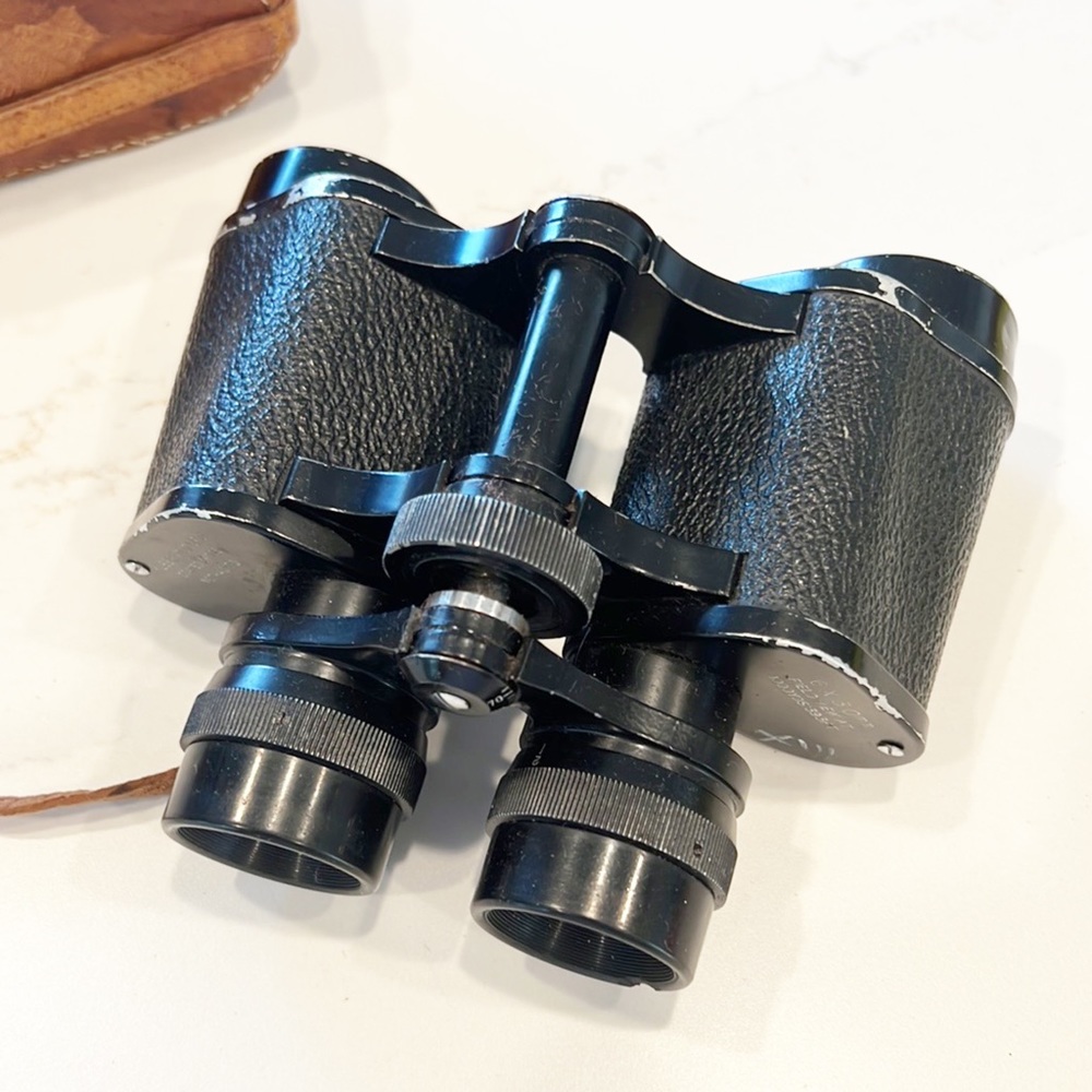 Vintage  Binoculars With Original Case